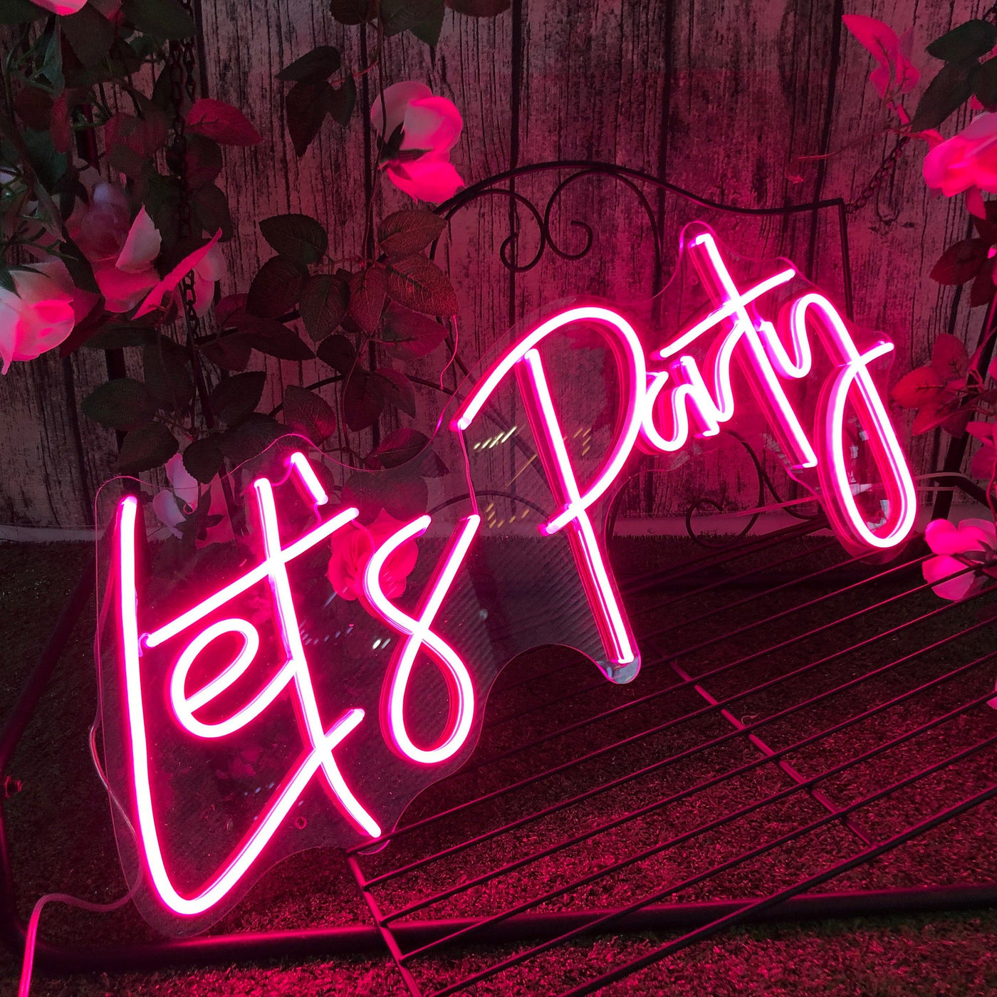 Let's Party LED Neon Light Wall Decor