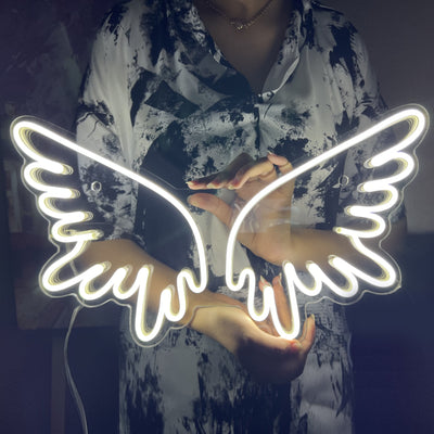 Angel Wings Neon Sign