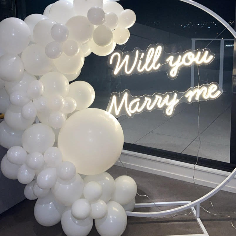 Will You Marry Me Neon Sign